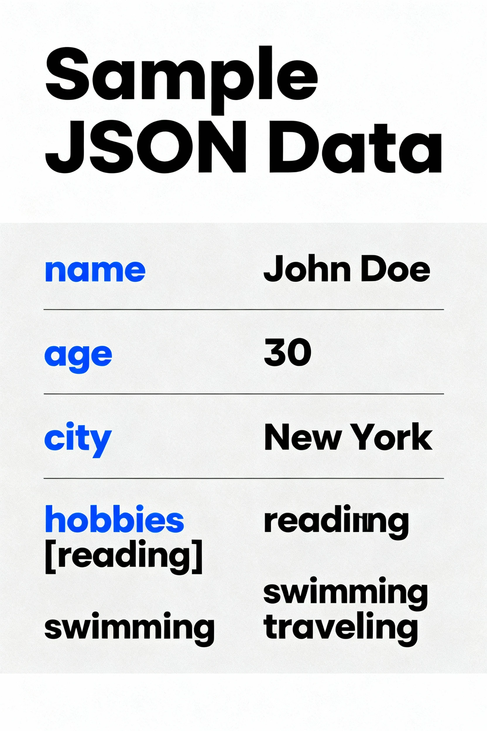 ```json