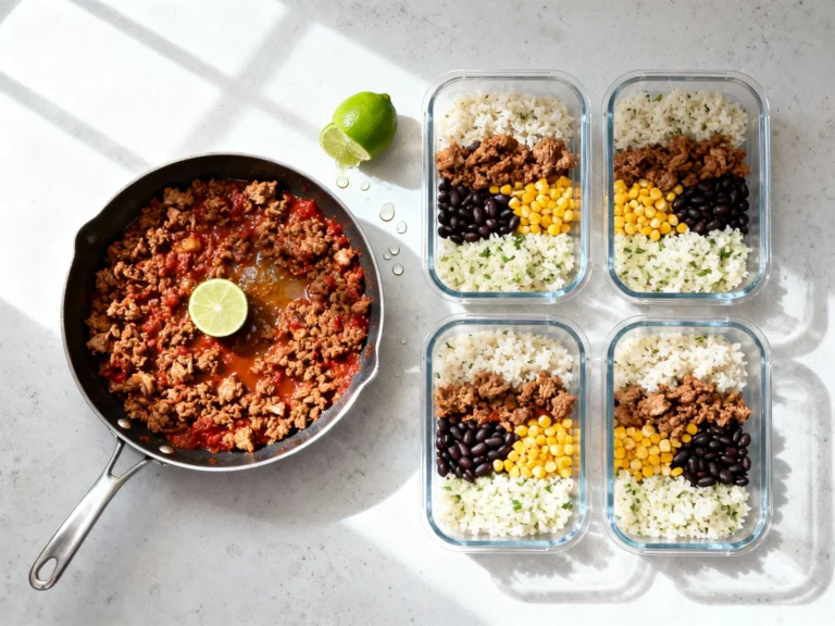 Healthy Turkey Taco Meat — Lean, High-protein Meal Prep Bowls