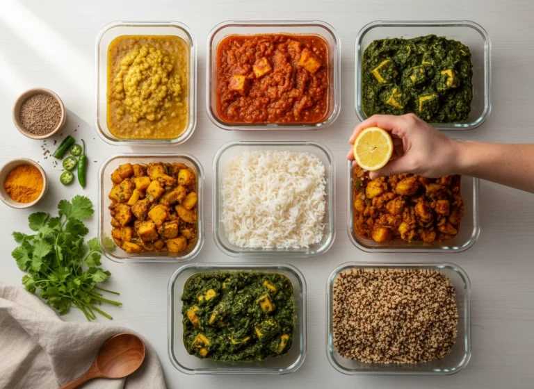 Indian Vegetarian Meal Prep: 7-day Make-ahead Plan Made Easy