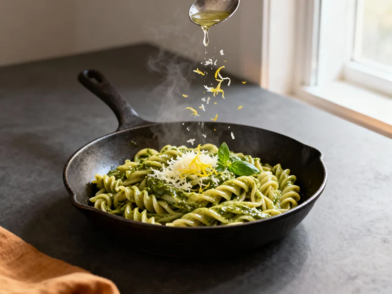 Creamy Pesto Pasta Recipe in 15 Minutes (no Heavy Cream)