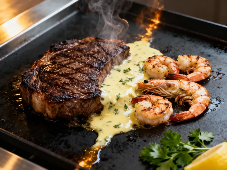 Blackstone Surf & Turf Dinners: Steak and Shrimp Recipes on the Griddle