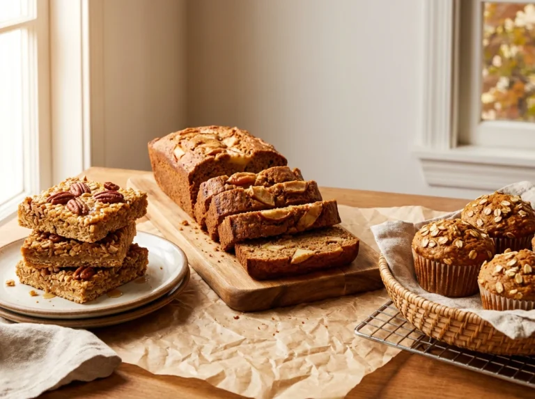 Healthy Fall Baking Recipes: Lightened-up Muffins, Breads & Bars