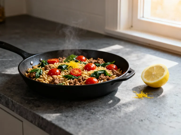 One-pan Ground Turkey Skillet Dinner (30-minute Meal)