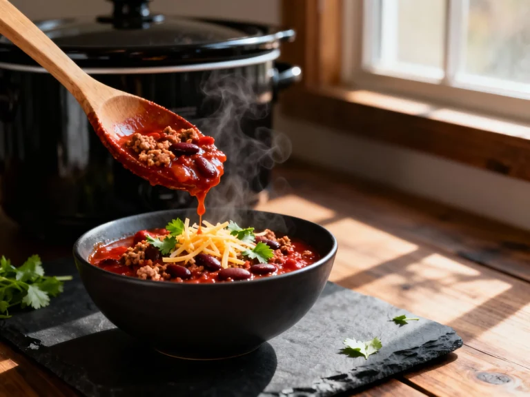 Cozy Ground Turkey Chili (stovetop or Slow Cooker) for Easy Comfort